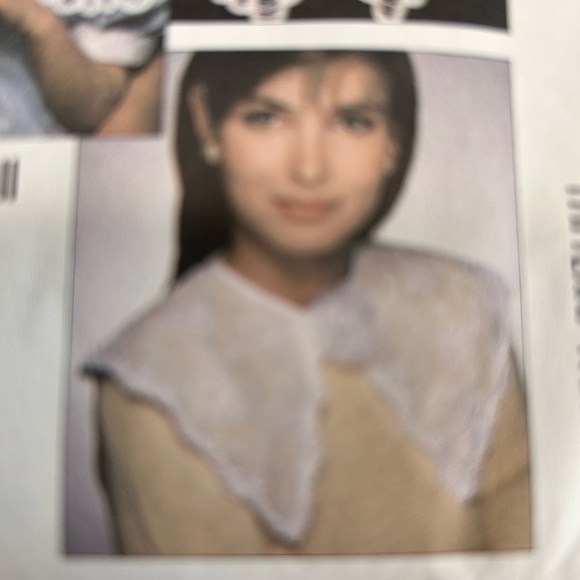 McCall's Pattern 3205- collars and hair bows for women and children . Uncut - Picture 6 of 10